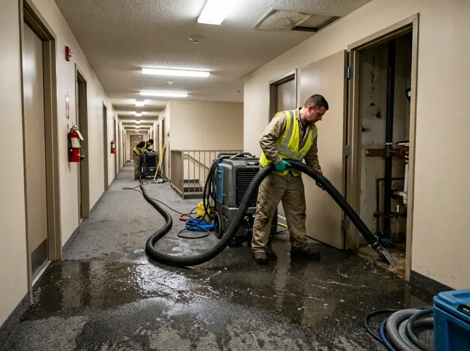 multi-unit-apartment-hallway-f-005 — frequently asked questions, Emergency Burst Pipe Water Extraction & Removal in Morrow,…